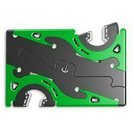 Sammenleggbar Roterende Korttype Stabil Lomme Stativ Universal Mobiltelefonholder (Grønn)