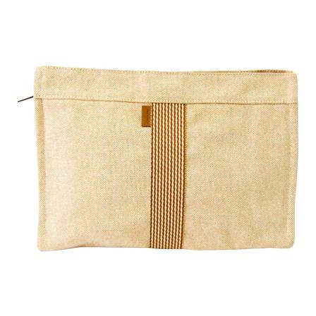 Hermès Vintage Clutches , Oranje , Dames , Maat: ONE Size Vintage Tassen