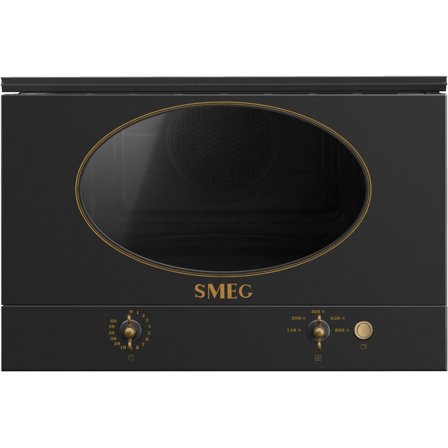 Smeg MP822NAO integreret mikroovn, antracit | KitchenOne