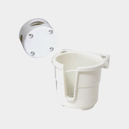 Kopholder Nuova Rade Store-All, 110 x 110 x 100 mm, til 1 kop/krus + beslag til ræling