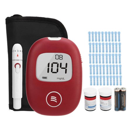Høy Nøyaktighet Blodsukkermåler Kit for Hjemmebruk Gravide Kvinner Eldre Type B