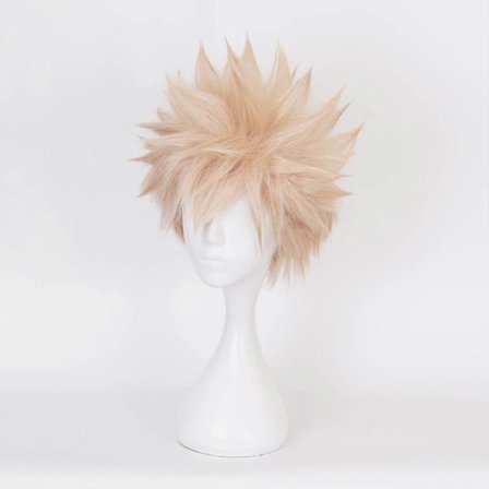 Cosplay Bakugou Katsuki Kort Paryk My Hero Academia U5S0 Baku Hero Blond O4B6