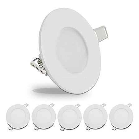4-pack LED-alasvalot 3W LED Kattovalaisin Upotettu_ry