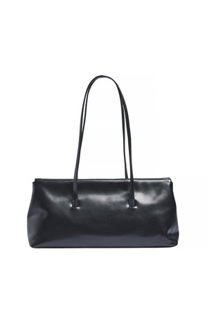 Premium Selection Fyrkantig toteväska i läder - Väskor - Svart - One Size