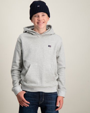 Lexington Lucas Organic Cotton Logo Hoodie Grå Huvtröjor/Hoodies Kille - Kids Brand Store