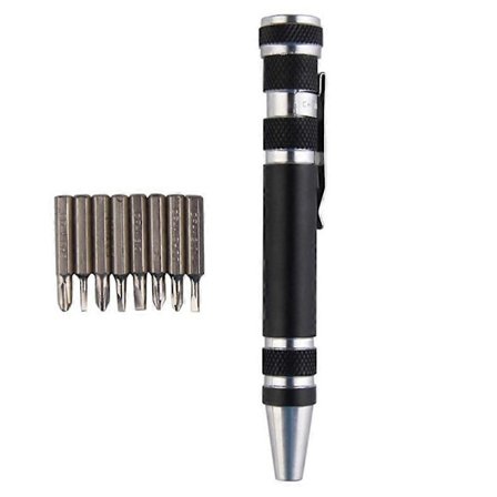 8 Multi Tool Pen Mini Skruvmejsel Set Datorverktygssats Precision Pen Skruvmejsel Skruvmejsel Penna Penna Skruvmejsel Set