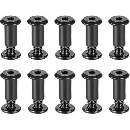 Ruuvipostin sovitin 5/16" (8 mm) reiän halkaisijalle, uros M6x10 mm vyölenkkikiinnitysruuvit