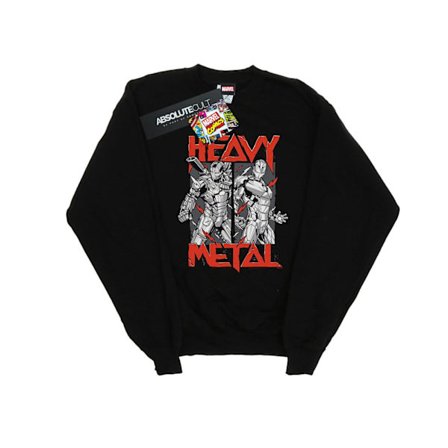 Marvel Iron Man Heavy Metal Sweatshirt XL Svart