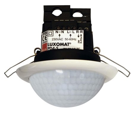 Rutab PD4-S-TAK Bevægelsesføleren, Belysning