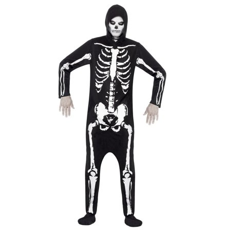 Skelett Maskeraddräkt M - Partyninja.se