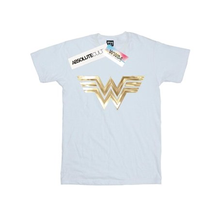 DC Comics Dam/Kvinnor Wonder Woman 84 Guld Emblem Bomull Pojkvän