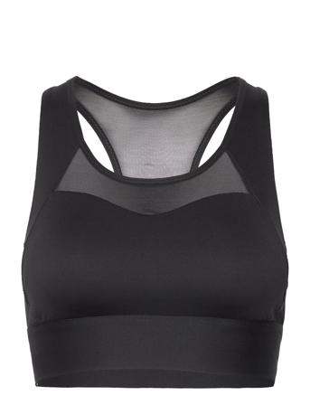 Sport Bra Melanie Mesh Lingerie Bras & Tops Sports Bras - ALL Svart Lindex*Betinget Tilbud