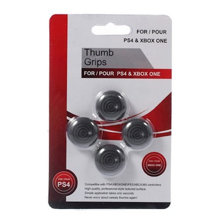 4 stk. / sæt Thumb Grips til Xbox360 XboxOne PS4 PS3 Controllers