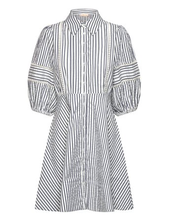 by Ti Mo | Seersucker Decorated Dress | M