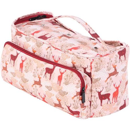 Strikkeveske, bærbar strikkeveske strikkeorganisatorer Stor