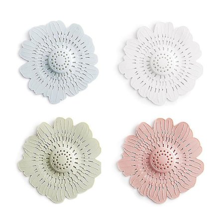 4 värikkään hiustenkerääjän puhdistuskukka-allaslisäsarjan hai