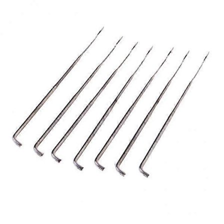 2x7 stk. uldfiltning nåle filtværktøj nål starter DIY håndværk spiralform