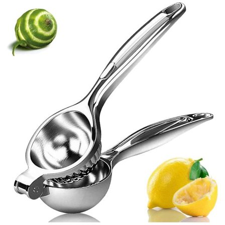 Sitronpresse, manuell limepresse i metall, manuell sitruspresse