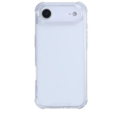 Silikone etui 1,5 mm til iPhone 17 transparent