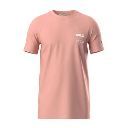 In Gold We Trust, T-Shirt Oranje, Heren, Maat:L