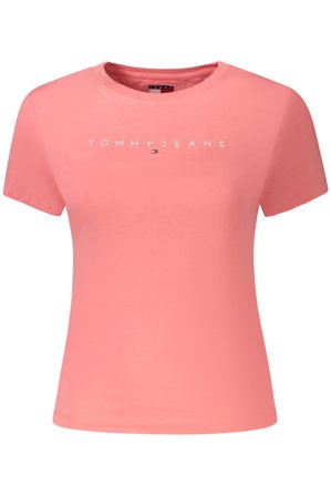 Tommy Hilfiger T-shirt Maniche Corte Donna Rosa