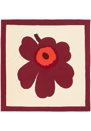 Marimekko Unikko Tablecloth Kökstextil Röd ONESIZE