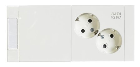 MP bolagen AUD11-214D Vegguttak data, 2-veis, Strømbrytere & vegguttak