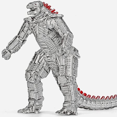 Kongenes Monster Monster Mechagodzilla Godzilla Film Actionfigurrqbeat