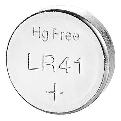 Deltaco Ultimate Alkaline, 1.5V, LR41 button cell, 10 pk bulk