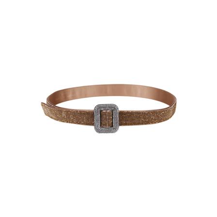 Benedetta Bruzziches Riems , Bruin , Dames , Maat: ONE Size Riemen