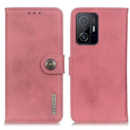 Khanzeh Plånboksfodral Xiaomi 11t /11t Pro - Rosa Rosa