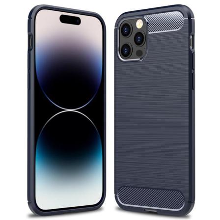 Borstat Silikon Skal Apple Iphone 14 Pro Max - Blå