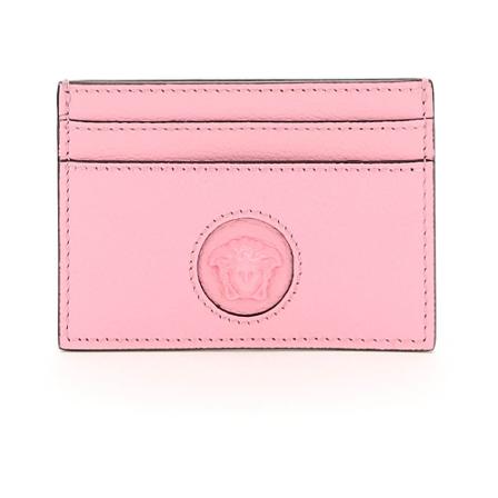 Versace, la medusa cardholder Różowy, Kobieta, Rozmiar: ONE Size