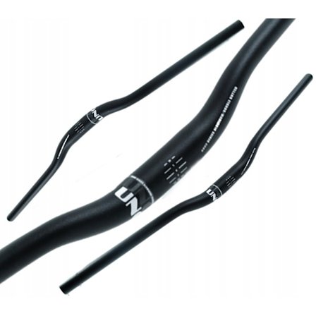 KALLOY UNO MTB Aluminium Styr, Sort, 720 mm x 31,8 mm