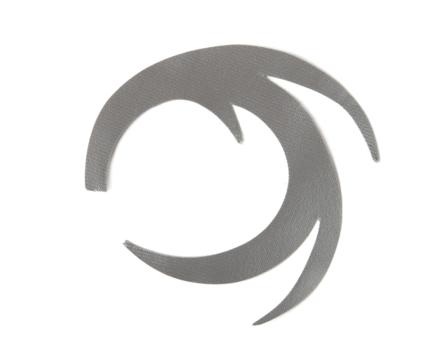 Wiggle Dragon Tails Svans XL 4-pack Gray