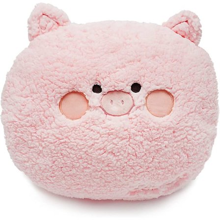 Plyschgriskudde 16 tum