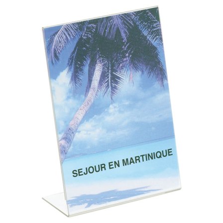 Informationsställ lutande A5 - Lyreco - Kontorsmöbler och inredning - Tavlor ställ och ramar - Informationsställ