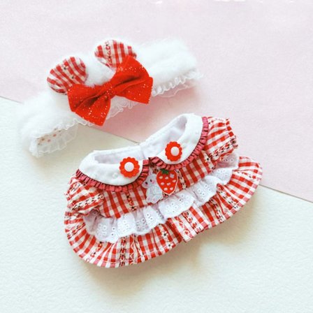 Sødt pandebånd Plys dukke hovedbeklædning 1 1