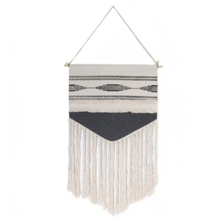 Boho hängande gobeläng Vintage Tyg Macrame Dekoration Watt