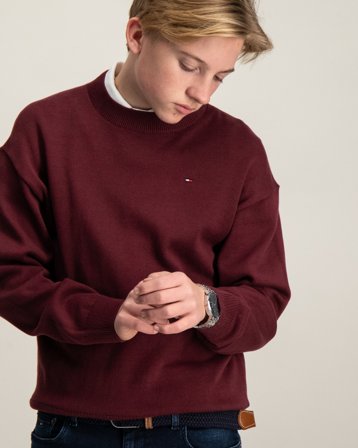 Tommy Hilfiger ESSENTIAL SWEATER Lilla Trøjer Dreng - Kids Brand Store