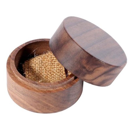 Trebryllupsringboks Gave Rustikk Bryllup Tre Bryllupsringboks