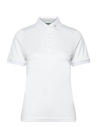 Lds Hammel Drycool Polo White Abacus
