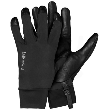 Norrøna Falketind Windstopper Short Gloves Men hiking gloves Black XS