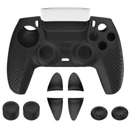Playstation 5 PS5 Kontroll Skydd + Rocker Cap Cover Trigger Key