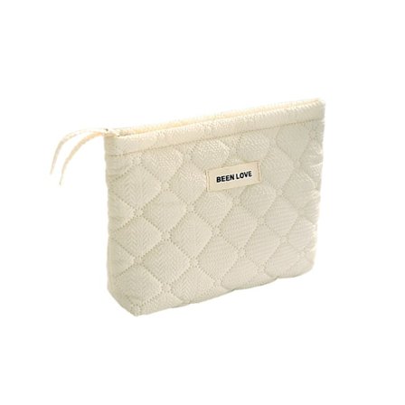 Quiltet clutch taske