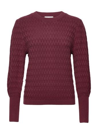 Onlfaye L/S Puffsleeve Pullover Cc Knt Pullover Lilla ONLY
