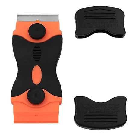 Keramikhällskrapa, Glasskrapa med 30 utbytesblad för ugnar/dörrar/glas/fönster