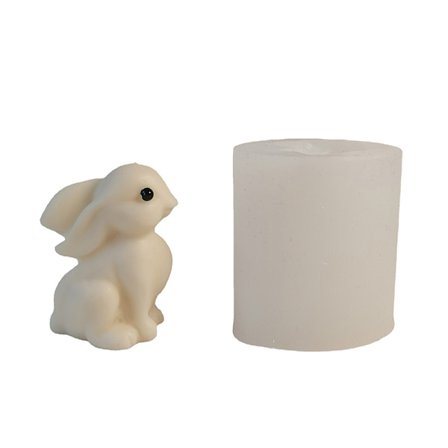 e Sittende Silikon Lysform Håndlaget baking 1STK