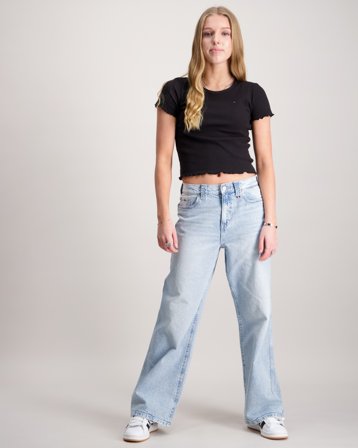 Tommy Hilfiger MABEL BLEACH Blå Jeans Pige - Kids Brand Store