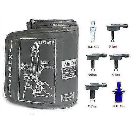 Extra Stort Manschett för Omron 9-21 Tum (22-53cm) Blodtrycksmätare